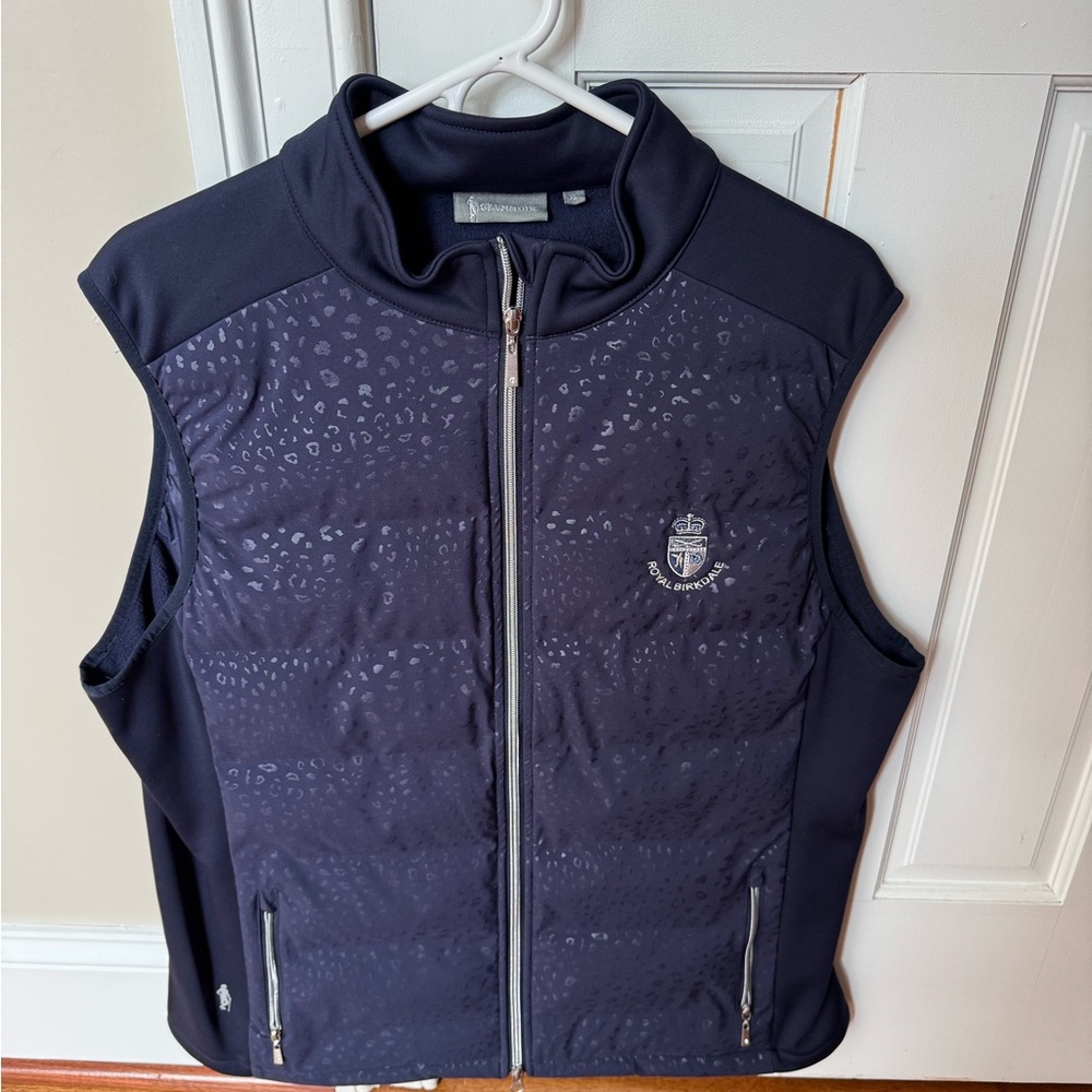 Royal Berkdale Women's Navy Puffer Vest